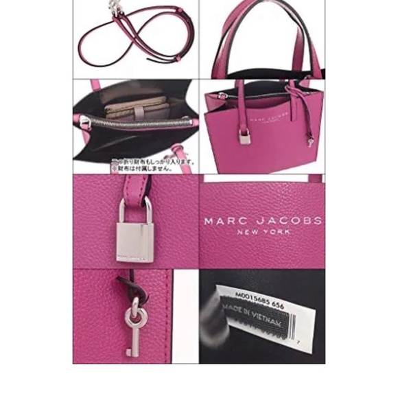 Marc Jacobs Mini Grind Tote structure Classic square - Picture 2 of 3